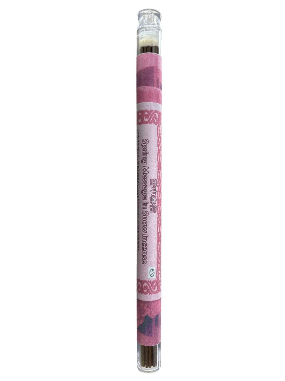 Agarwood Oud ChenXiang Blend Incense Sticks 10g - Spring Message in Snow Floral